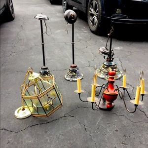 Kitchen light fixtures, chandeliers